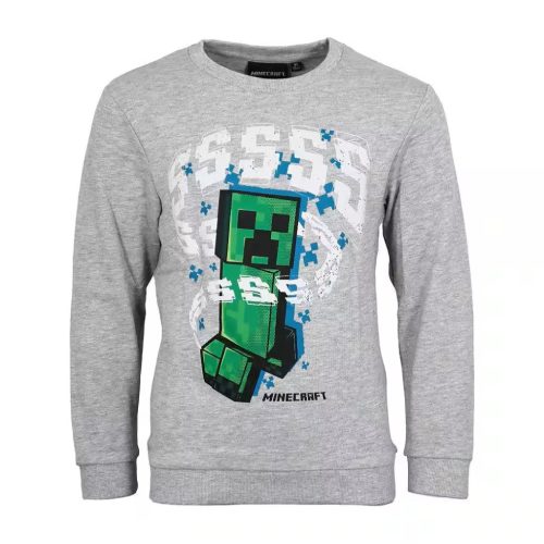 Minecraft Grey gyerek pulóver 12 év