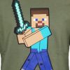 Minecraft Pixel Sword gyerek pulóver 6 év