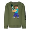 Minecraft Pixel Sword gyerek pulóver 9 év