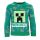 Minecraft Green gyerek kötött pulóver 6 év