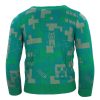 Minecraft Green gyerek kötött pulóver 6 év