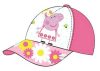 Peppa malac Flower Pink gyerek baseball sapka 52 cm