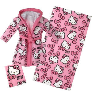 Hello Kitty fürdőszobai szett 5 - 6 év / 110 - 116 cm